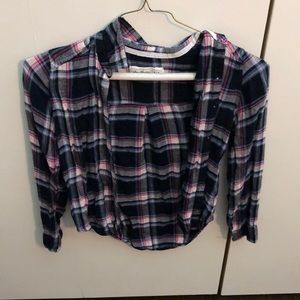 Abercrombie kids flannel